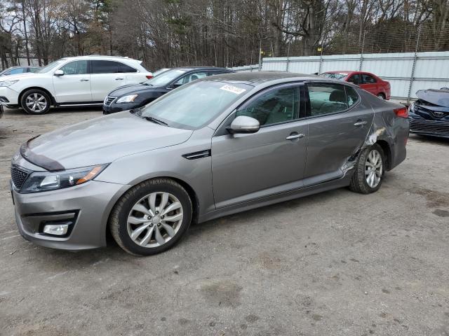 5XXGN4A78FG421359 - 2015 KIA OPTIMA EX GRAY photo 1