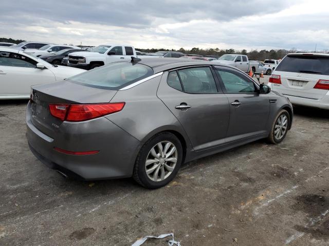 5XXGN4A78FG421359 - 2015 KIA OPTIMA EX GRAY photo 3