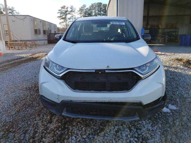 2HKRW5H32JH414502 - 2018 HONDA CR-V LX WHITE photo 5