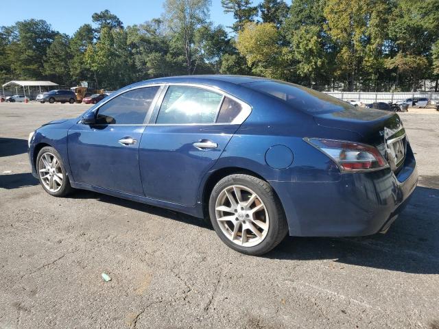 1N4AA5AP2EC431140 - 2014 NISSAN MAXIMA S BLUE photo 2