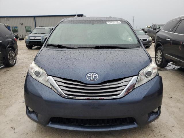 5TDYK3DCXFS598669 - 2015 TOYOTA SIENNA XLE BLUE photo 5