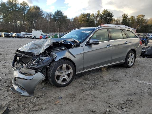 WDDHH8JB9EB022817 - 2014 MERCEDES-BENZ E 350 4MATIC WAGON SILVER photo 1