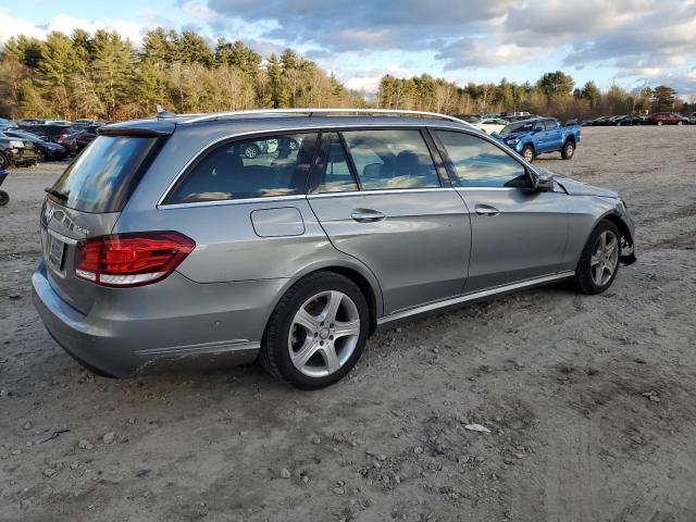 WDDHH8JB9EB022817 - 2014 MERCEDES-BENZ E 350 4MATIC WAGON SILVER photo 3