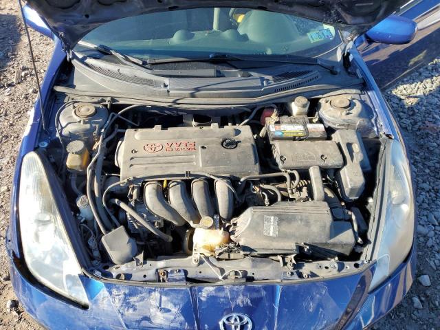JTDDR32TX30156339 - 2003 TOYOTA CELICA GT Mavi foto 11