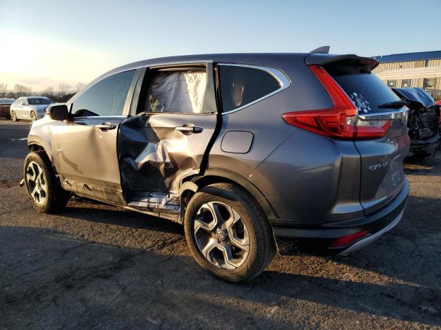 7FARW2H80JE023376 - 2018 HONDA CR-V EXL GRAY photo 2