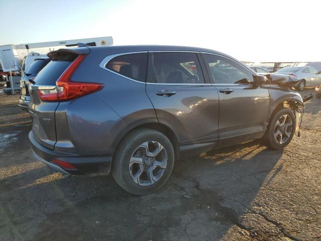 7FARW2H80JE023376 - 2018 HONDA CR-V EXL GRAY photo 3