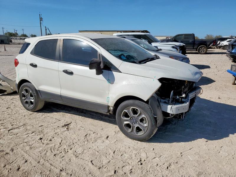 MAJ3S2FEXKC310122 - 2019 FORD ECOSPORT S Biały zdjęcie 4