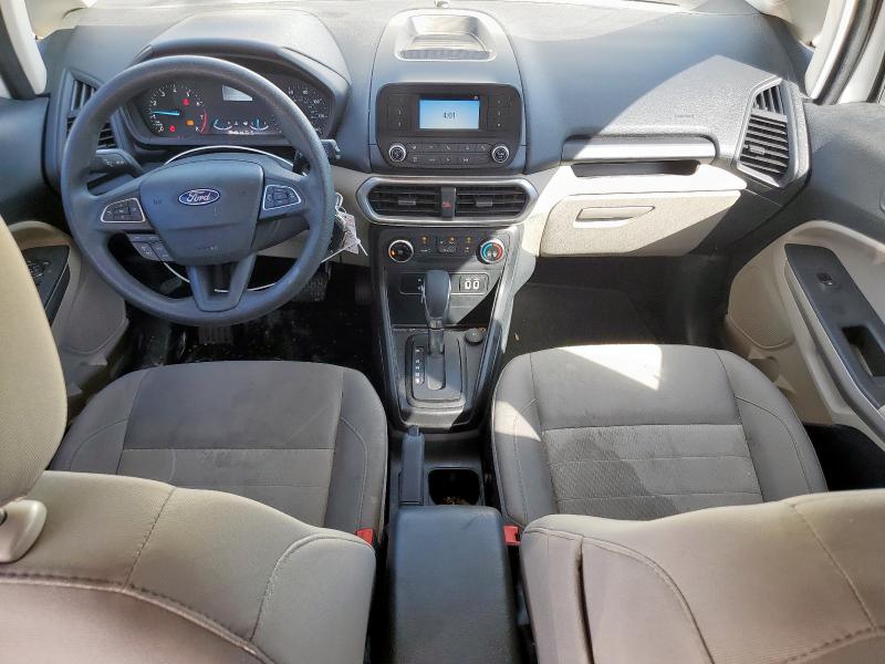 MAJ3S2FEXKC310122 - 2019 FORD ECOSPORT S Biały zdjęcie 8
