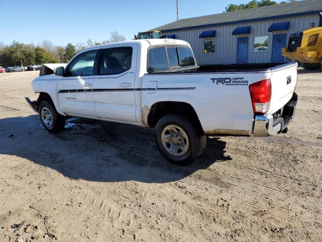 5TFAZ5CN2GX017754 - 2016 TOYOTA TACOMA DOUBLE CAB WHITE photo 2