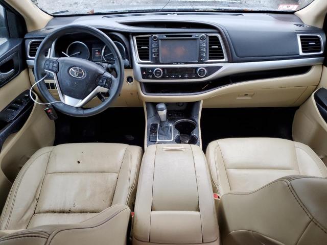 5TDJKRFH4GS255354 - 2016 TOYOTA HIGHLANDER XLE BLACK photo 8