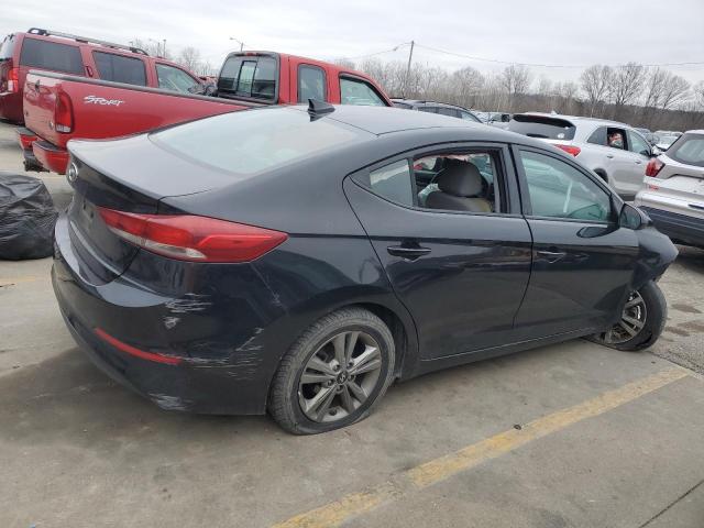 5NPD84LF1JH301043 - 2018 HYUNDAI ELANTRA SEL BLACK photo 3