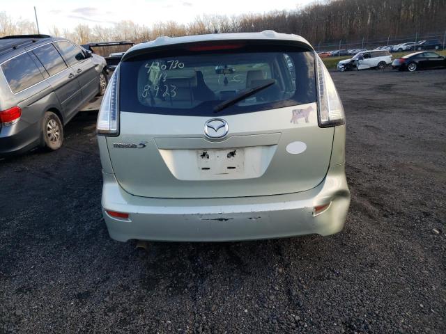 JM1CR293480314029 - 2008 MAZDA 5 GREEN photo 6