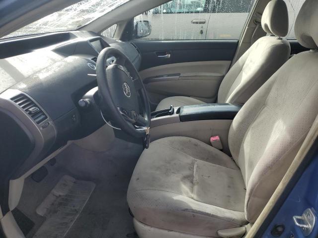 JTDKB20U277592293 - 2007 TOYOTA PRIUS BLUE photo 7