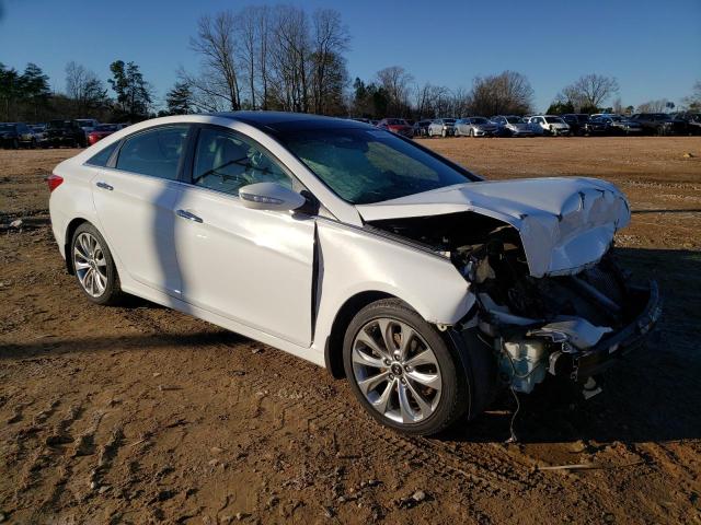 5NPEC4AB6CH408417 - 2012 HYUNDAI SONATA SE WHITE photo 4