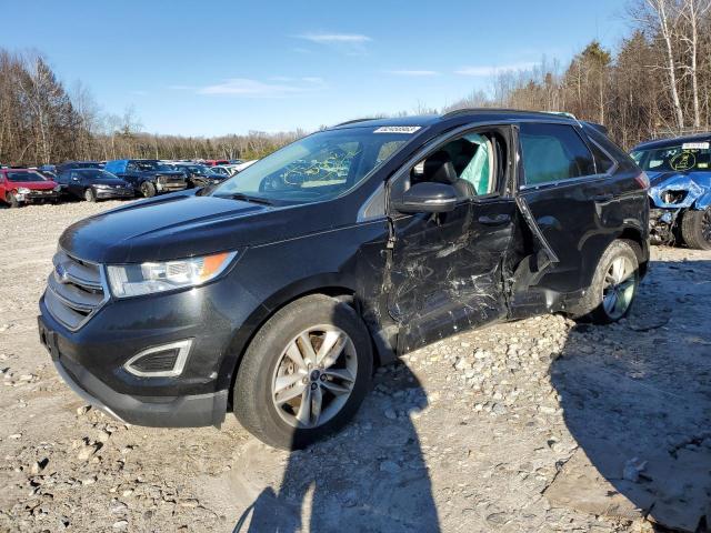 2FMTK4J9XFBB25277 - 2015 FORD EDGE SEL BLACK photo 1