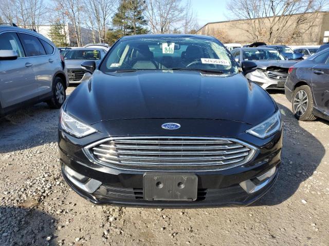 3FA6P0T98HR127564 - 2017 FORD FUSION SE BLACK photo 5