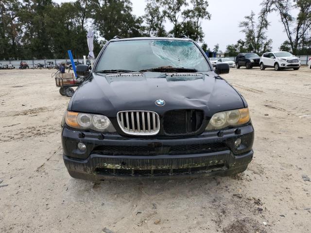 5UXFB53555LV17677 - 2005 BMW X5 4.4I BLACK photo 5