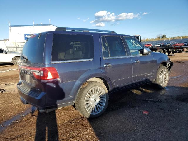 5LMJJ2JT2FEJ10817 - 2015 LINCOLN NAVIGATOR BLUE photo 3