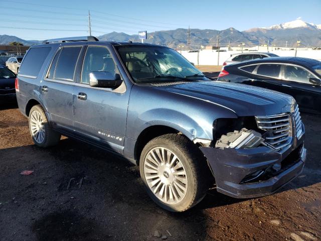 5LMJJ2JT2FEJ10817 - 2015 LINCOLN NAVIGATOR BLUE photo 4
