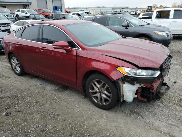 3FA6P0HD8ER236681 - 2014 FORD FUSION SE MAROON photo 4