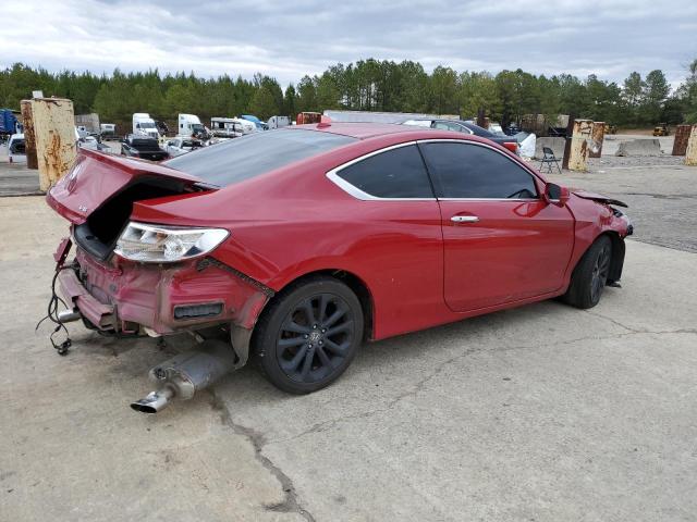 1HGCT2B80EA009335 - 2014 HONDA ACCORD EXL RED photo 3