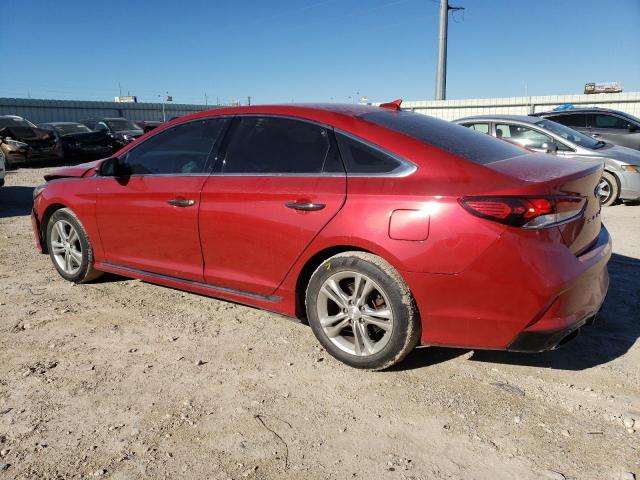 5NPE34AF5JH667691 - 2018 HYUNDAI SONATA SPORT RED photo 2