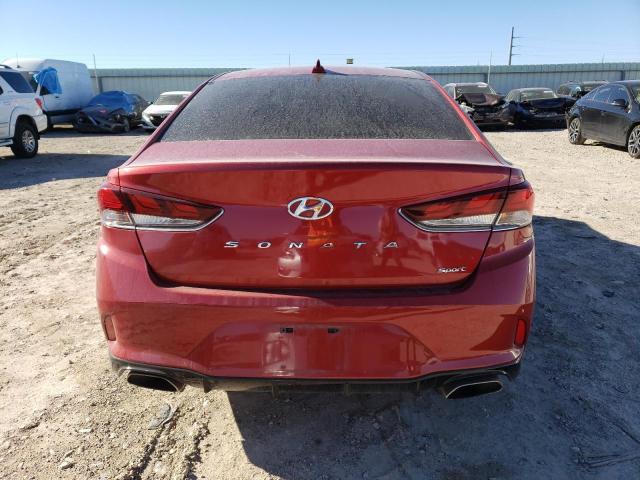 5NPE34AF5JH667691 - 2018 HYUNDAI SONATA SPORT RED photo 6