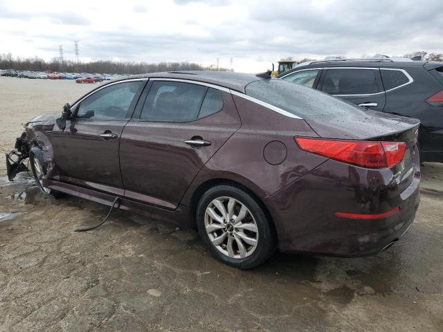 5XXGN4A70FG421081 - 2015 KIA OPTIMA EX MAROON photo 2