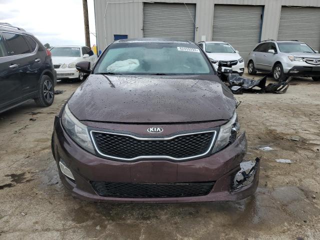 5XXGN4A70FG421081 - 2015 KIA OPTIMA EX MAROON photo 5