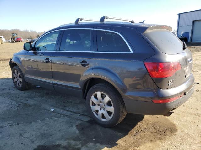 WA1BY74L07D074188 - 2007 AUDI Q7 3.6 QUATTRO PREMIUM GRAY photo 2