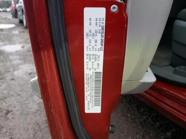 2A4RR5D18AR130414 - 2010 CHRYSLER TOWN & COU TOURING 红色 照片 14