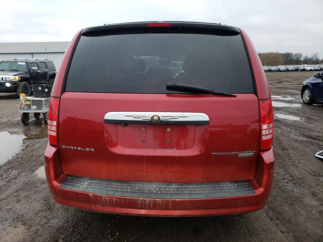2A4RR5D18AR130414 - 2010 CHRYSLER TOWN & COU TOURING 红色 照片 6