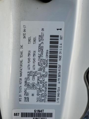 5TFSX5EN7HX053478 - 2017 TOYOTA TACOMA ACCESS CAB Ağ foto 12