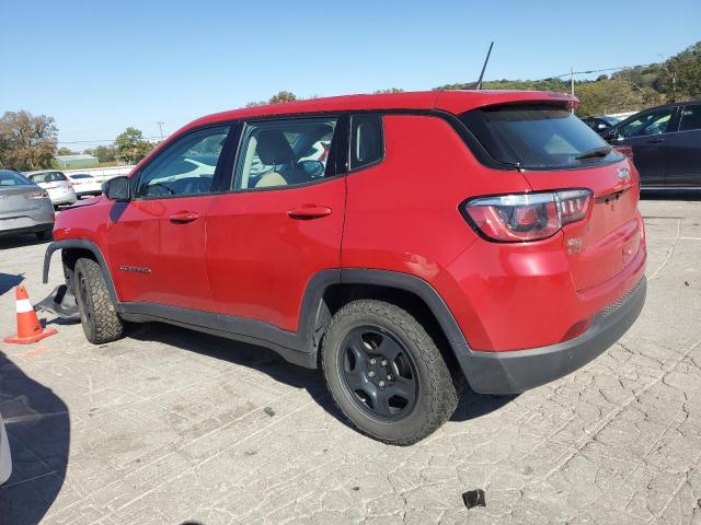 3C4NJCAB1KT789091 - 2019 JEEP COMPASS SPORT Қызыл фото 2