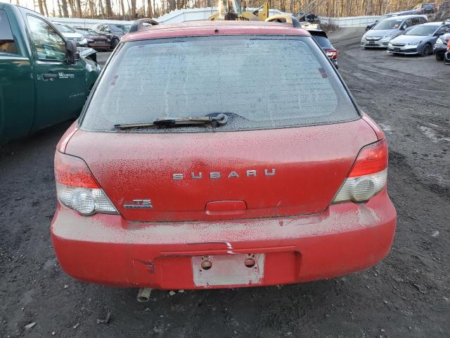 JF1GG65544G820005 - 2004 SUBARU IMPREZA TS RED photo 6