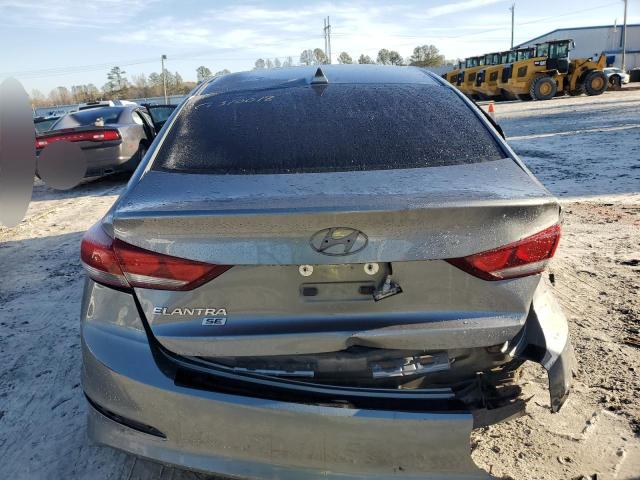 KMHD74LF2HU071754 - 2017 HYUNDAI ELANTRA SE GRAY photo 6