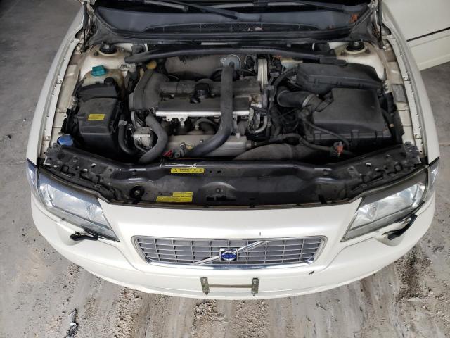 YV1TH592051412017 - 2005 VOLVO S80 2.5T WHITE photo 11