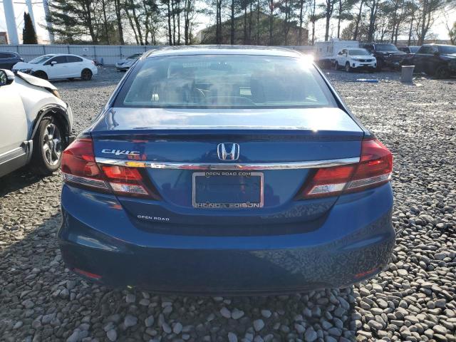 19XFB2F57FE234865 - 2015 HONDA CIVIC LX BLUE photo 6