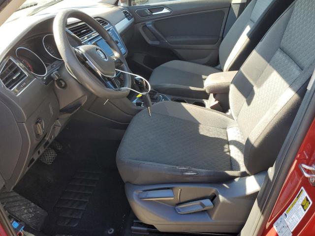 3VV0B7AX9JM078596 - 2018 VOLKSWAGEN TIGUAN S MAROON photo 7