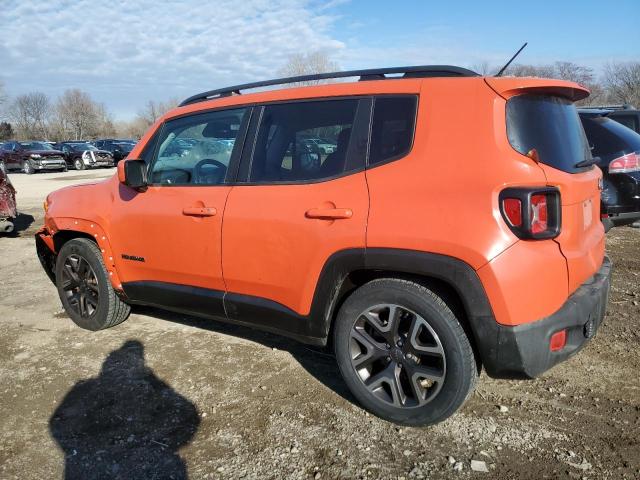 ZACCJABT6FPB89439 - 2015 JEEP RENEGADE LATITUDE ORANGE photo 2