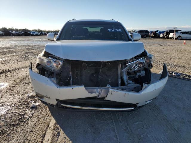 5TDBK3EHXCS108226 - 2012 TOYOTA HIGHLANDER BASE WHITE photo 5