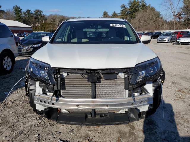 5FNYF6H54MB090393 - 2021 HONDA PILOT EXL WHITE photo 5