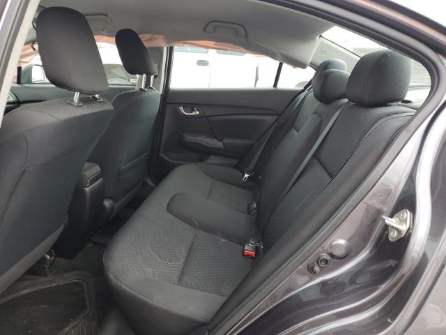 19XFB2F5XFE219227 - 2015 HONDA CIVIC LX GRAY photo 10