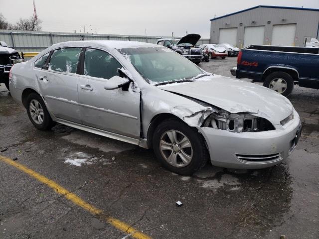 2G1WF5E38D1120754 - 2013 CHEVROLET IMPALA LS SILVER photo 4