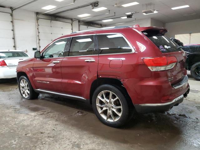 1C4RJFJM7EC100479 - 2014 JEEP GRAND CHER SUMMIT წითელი ფოტო 2