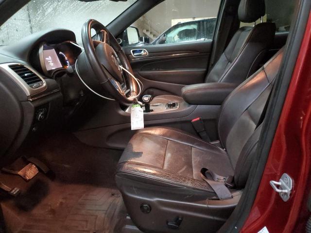 1C4RJFJM7EC100479 - 2014 JEEP GRAND CHER SUMMIT წითელი ფოტო 7