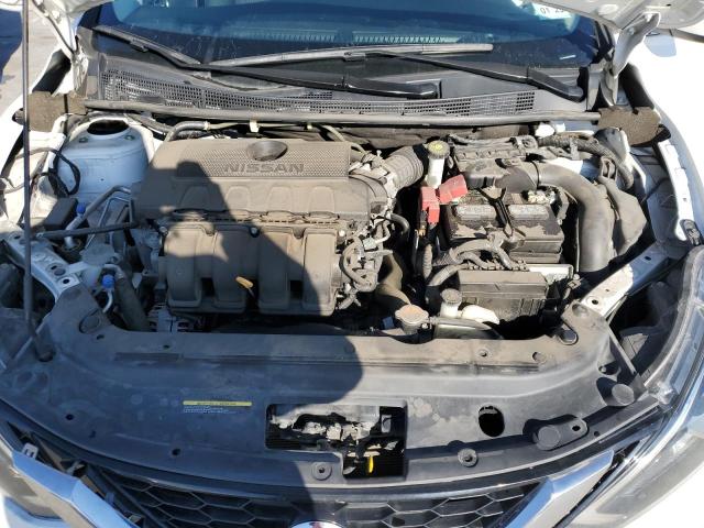 3N1AB7AP0KY231141 - 2019 NISSAN SENTRA S WHITE photo 11