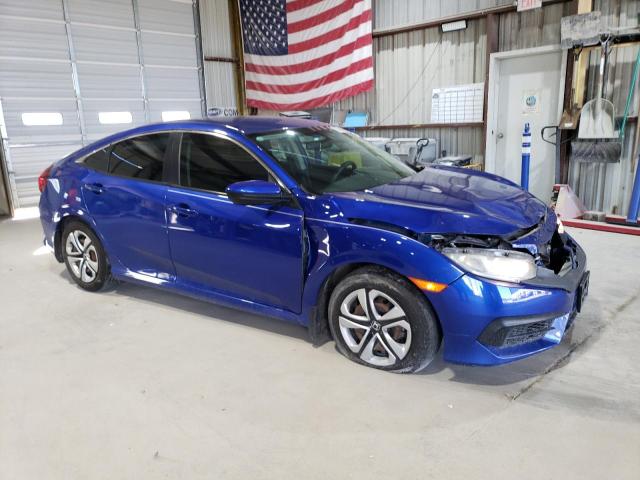 19XFC2F5XJE010611 - 2018 HONDA CIVIC LX ლურჯი ფოტო 4