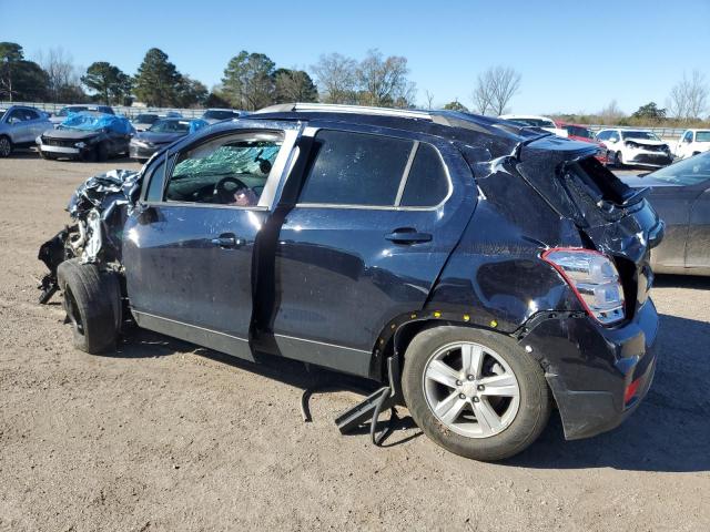 KL7CJPSB1MB355560 - 2021 CHEVROLET TRAX 1LT BLUE photo 2