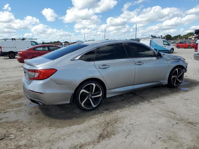 1HGCV1F35JA178604 - 2018 HONDA ACCORD SPORT 银色 照片 3